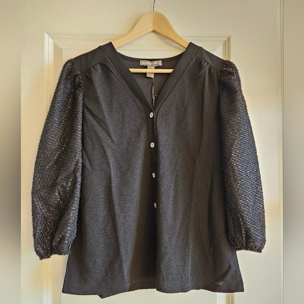 Black Women's Casual Blouse